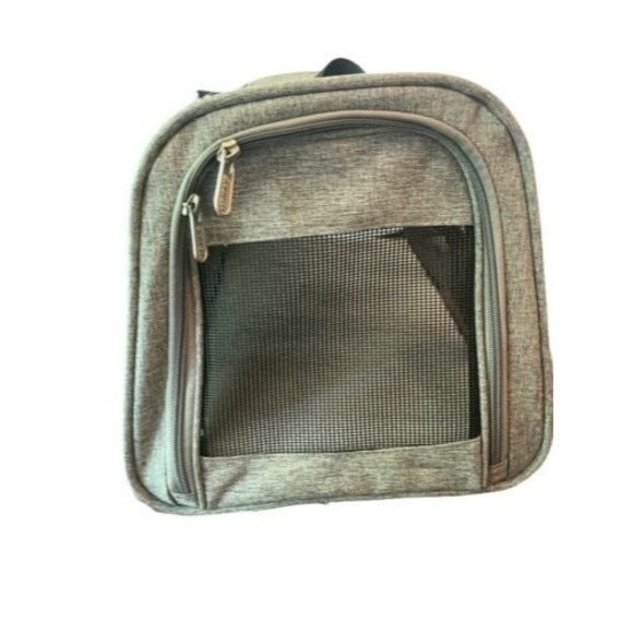 Sherpa Element Gray Dog Carrier Color Black & Gray 17" L X 11.25" W X 10.5" H - Picture 3 of 7